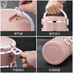 加高不銹鋼飯盒顯示成人上班族大容量多層便當保溫桶分格單層四層