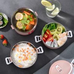 加高不銹鋼飯盒顯示成人上班族大容量多層便當保溫桶分格單層四層
