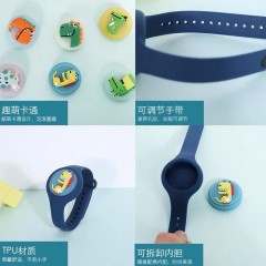抖音卡通兒童發(fā)光驅(qū)蚊手環(huán)閃光手表防蚊植物精油防蚊男女學生情侶【1個/2個裝】