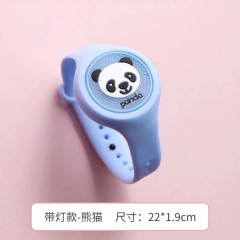 抖音卡通兒童發(fā)光驅(qū)蚊手環(huán)閃光手表防蚊植物精油防蚊男女學生情侶【1個/2個裝】