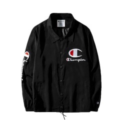 日版champion冠軍長(zhǎng)袖開衫外套女秋裝刺繡棒球服男情侶款?yuàn)A克上衣